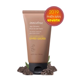 SỮA RỬA MẶT TẨY TẾ BÀO CHẾT  INNISFREE JEJU VOLCANIC PORE SCRUB FOAM