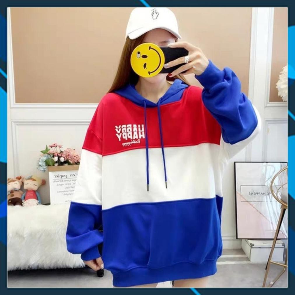 Áo khoác nỉ Hoodie KN18 phối sọc ngang 3 màu kiểu dáng Hàn Quốc năng động, trẻ trung, form unisex nam và nữ N2a shop