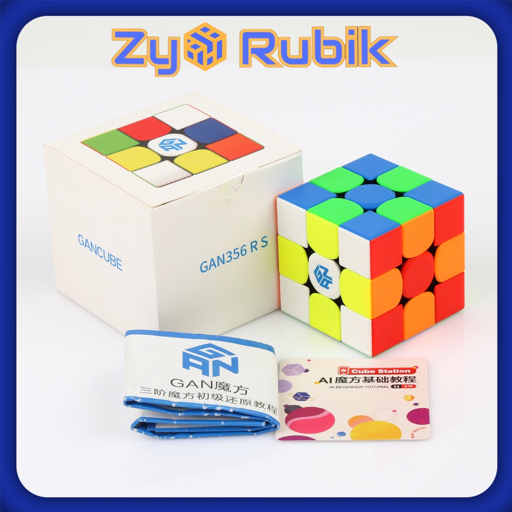 Rubik 3x3 Gan 356 RS phiên bản mới CAO CẤP thay thế GAN 356R [CHÍNH HÃNG] - ZyO Rubik