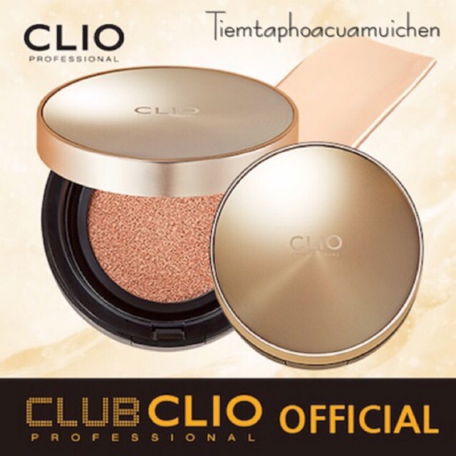 [Cam kết chính hãng] Set 2 lõi Cushion Siêu Che Phủ CLIO STAY PERFECT COVER CUSHION SPF 50+, PA++++