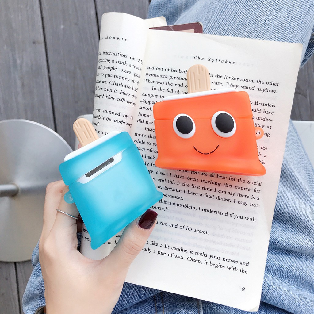 Cute popsicle airpods case airpods pro case anti-drop protective cover for wireless bluetooth headsets