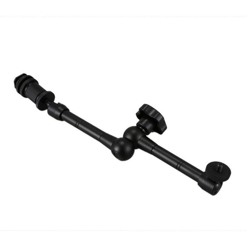 [Hot Sale]Mobile Rolling Sliding Dolly Stabilizer Skater Slider 11 Inch Articulating Magic Arm Camera Rail Stand Photography Car