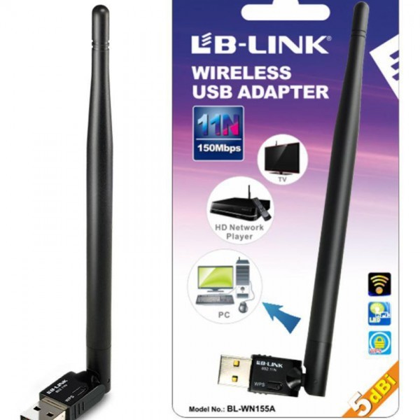 Thu wifi cho máy tính ,laptop LB LINK AR5 thu sóng cực mạnh ,xuyên tường.
