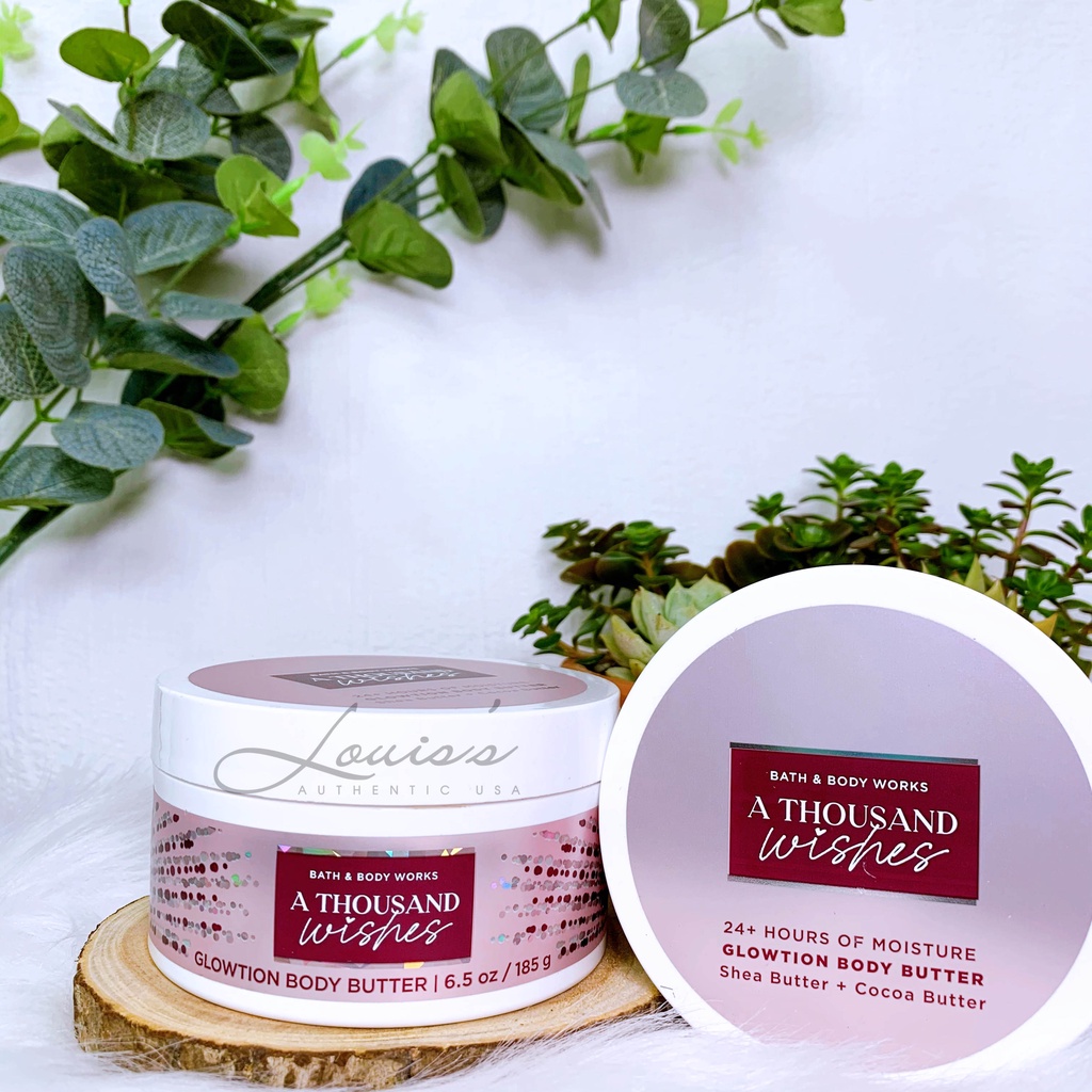 Bơ dưỡng thể  - Body Butter Whipped Glow-tion Bath & Body Works Mỹ