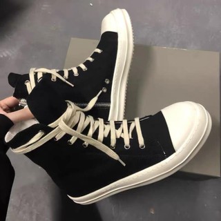 Giày Sneaker Rick Owen Cổ Cao Đế Thơm Vani Full Size Nam Nữ