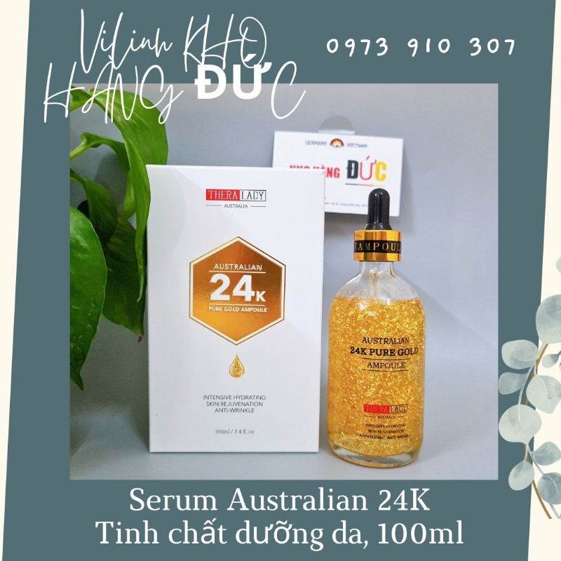 Serum vàng Australian 24k Pure Gold Ampoule 100ml của Úc