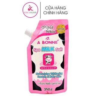 Muối tắm sữa bò tẩy tế bào chết A Bonne Spa Milk Salt Thái Lan 350gr/túi