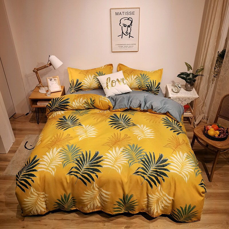 [FREESHIP ❤️] Bộ Ga Giường Và Vỏ Gối Cotton Korea ADU79 Bedding Đủ Kích Thước Trải Nệm 1m4, 1m6, 1m8 Chưa Gồm Chăn | WebRaoVat - webraovat.net.vn