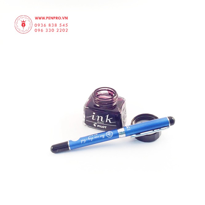 Bút Máy,bút luyện chữ,bút mài thầy ánh SH041 ngòi lá tre Calligraphy G trắng - PenPro