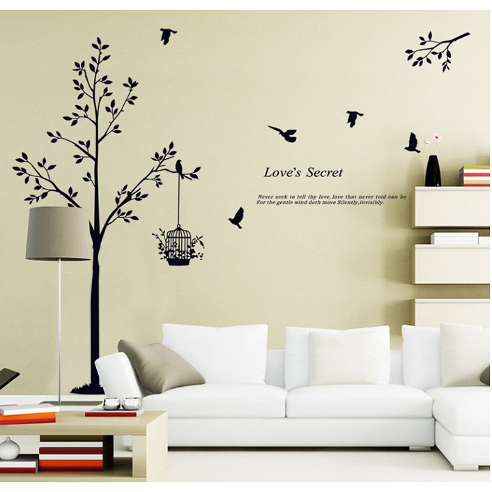 Decal Dán Tường Hình Cây ( loại cao cấp )