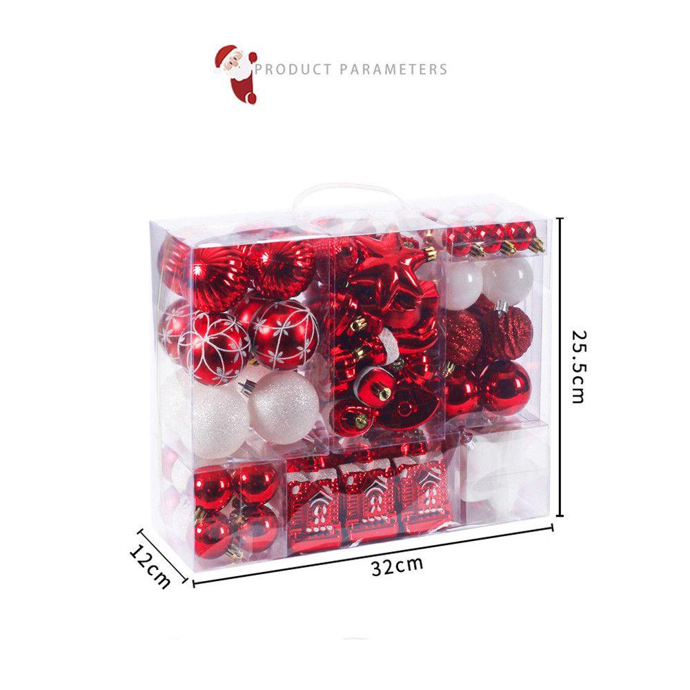 Set 1 80 Quả Châu Nhỏ 30mm Trang Trí Cây Thông Noel