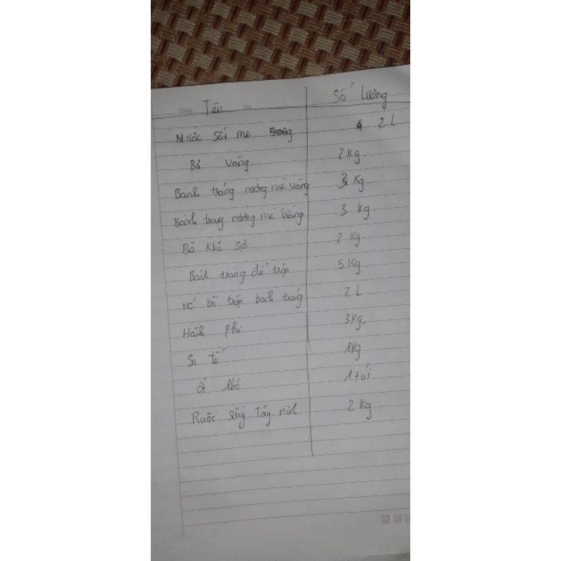 combo 2 của khách