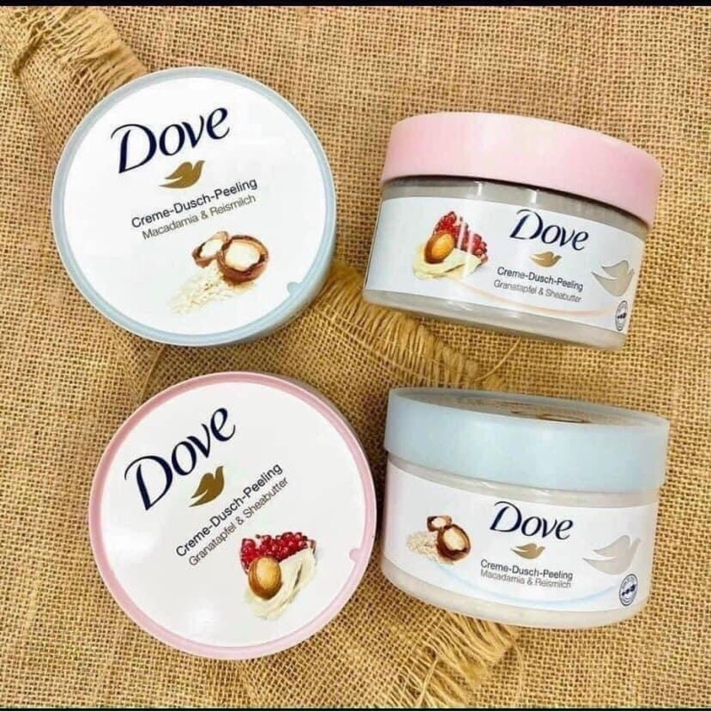 TẨY DA CHẾT DOVE ĐỨC 225ML