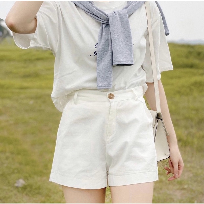 Quần short thô