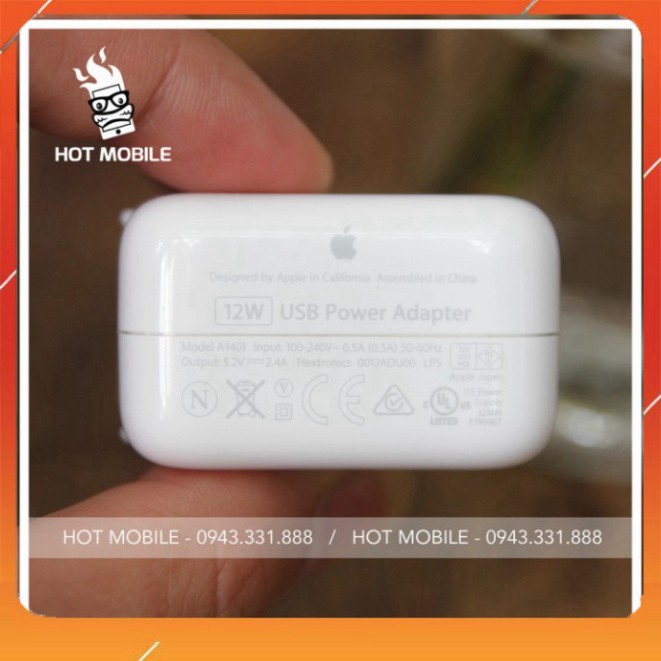 SALE KHÔ MÁU Sạc Apple 12w chính hãng 100% | Hàng Bóc Máy | Sạc Siêu Nhanh Không Nóng Máy | BH 12 Tháng Lỗi 1 Đổi 1 SALE