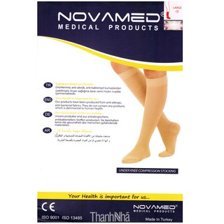 Vớ Y Khoa Bắp Chân Điều Trị Suy Giãn Tĩnh Mạch NOVAMED (1 đôi)