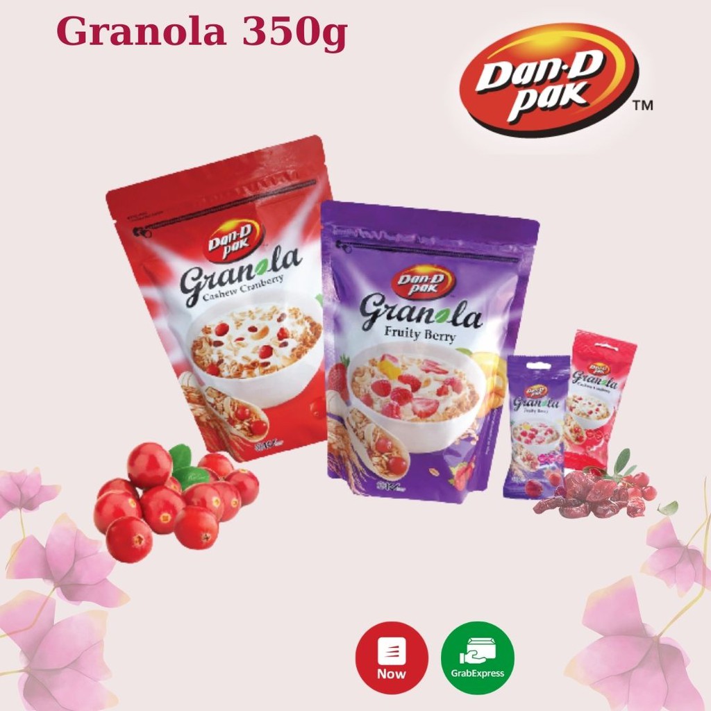 Yến Mạch và trái cây khô Granola 350g Dan D Pak