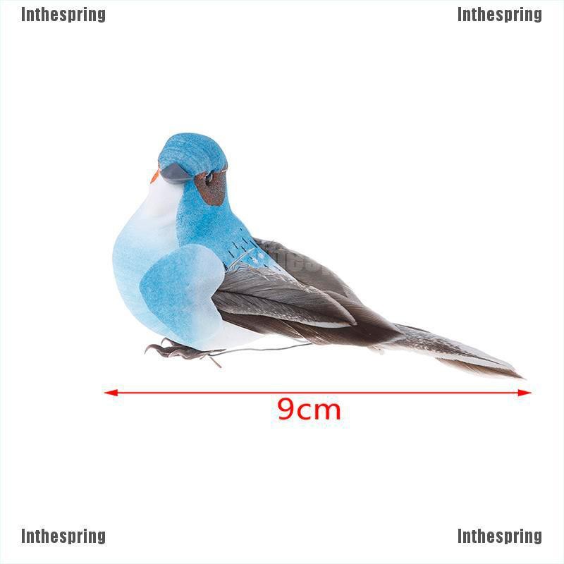 Chim Bồ Câu Giả 9cm Trang Trí Tiệc Cưới Đẹp Mắt