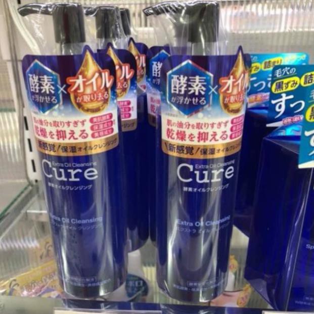 Dầu tẩy trang Cure Extra Oil Cleansing 200ml Nhật bản
