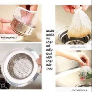 Túi Lọc Rác Bồn Rửa Bát -Túi Lưới Lọc Rác Chậu Rửa Tiện Lợi, Vệ Sinh