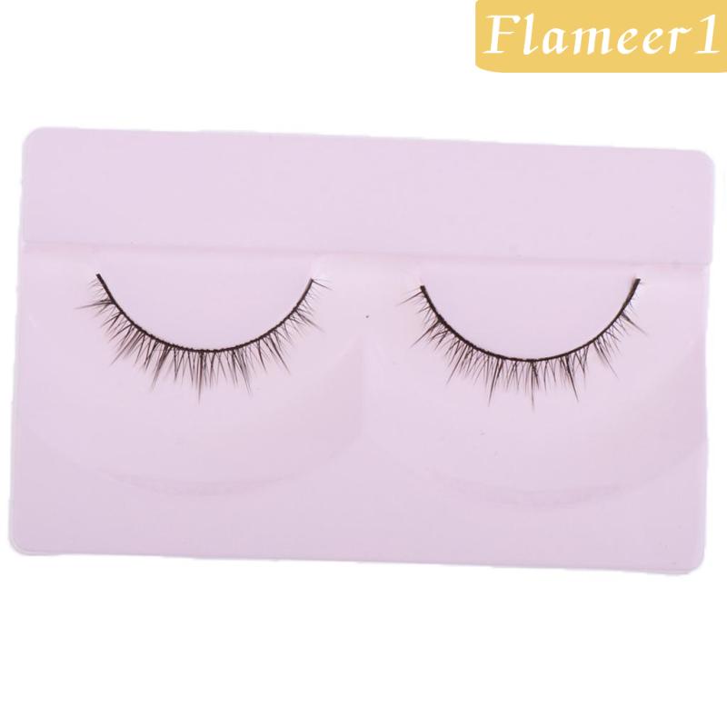1 Cặp Lông Mi Giả Xoăn Búp Bê BJD DIY