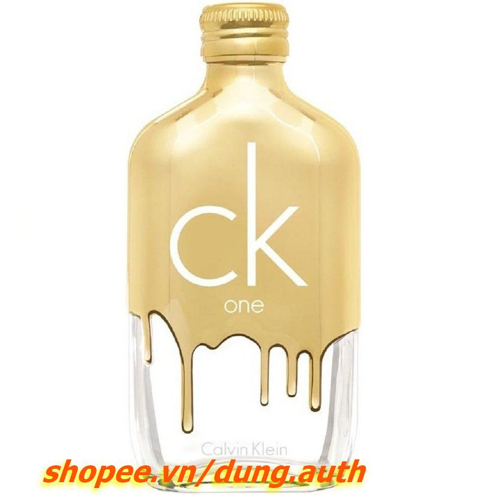 Nước Hoa Unisex (nam, nữ) 200ml Calvin Klein CK One Gold chính hãng