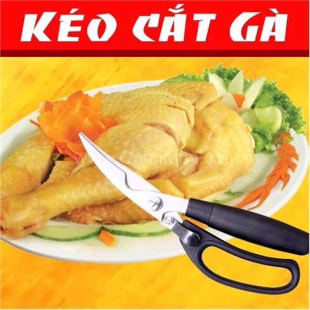 Kéo cắt gà đa năng