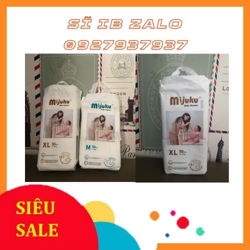 Tã Quần Cao Cấp Mijuku 50M/50L/50XL/50XXL/50XXXL