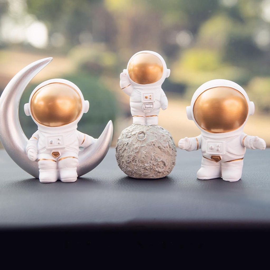 YIYU Đồ trang trí Phi Hành Gia Mặt Trăng Dùng Trang Trí Bàn Tiệc Cưới