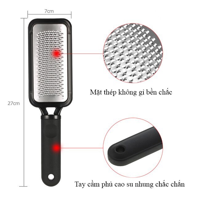 Cây chà gót chân INOX CHUYÊN DỤNG CHO DÂN LÀM MÓNG