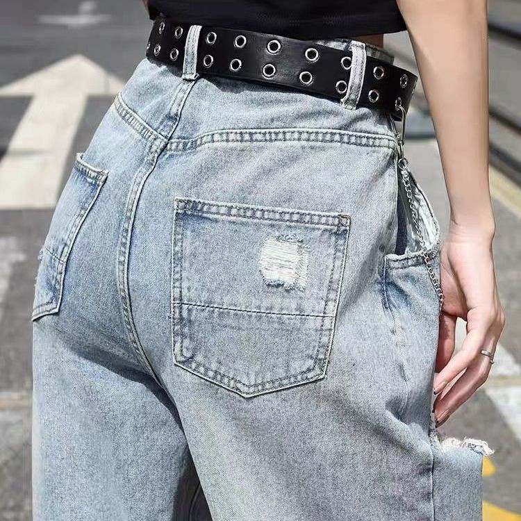 Quần Jeans Nữ Ống Rộng Thời Trang Châu Âu 2021 | BigBuy360 - bigbuy360.vn