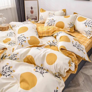 Bộ nệm giường chăn ga gối đệm Cotton Poly hình hoa quả mới nhất bedding - drap giường (nhiều mẫu)