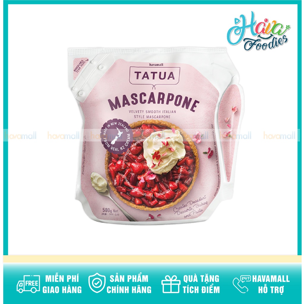 [CHỈ GIAO NHANH HCM] Phô Mai Mascarpone Tatua 500gr