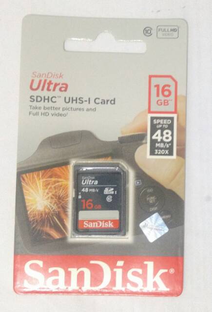 Thẻ Nhớ Sd Sandisk 8gb 16gb 32gb Class 10 4k