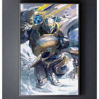 TRANH CANVAS LIÊN MINH HUYỀN THOẠI (LEAGUE OF LEGENDS) treo tường in theo yêu cầu - Loạn thế thần binh 2