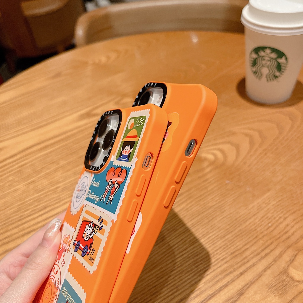 Ốp Điện Thoại Silicon Dẻo Chống Sốc Họa Tiết Trái Cam Cho iphone X XR XS MAX 14 Plus 13 12 11 pro MAX