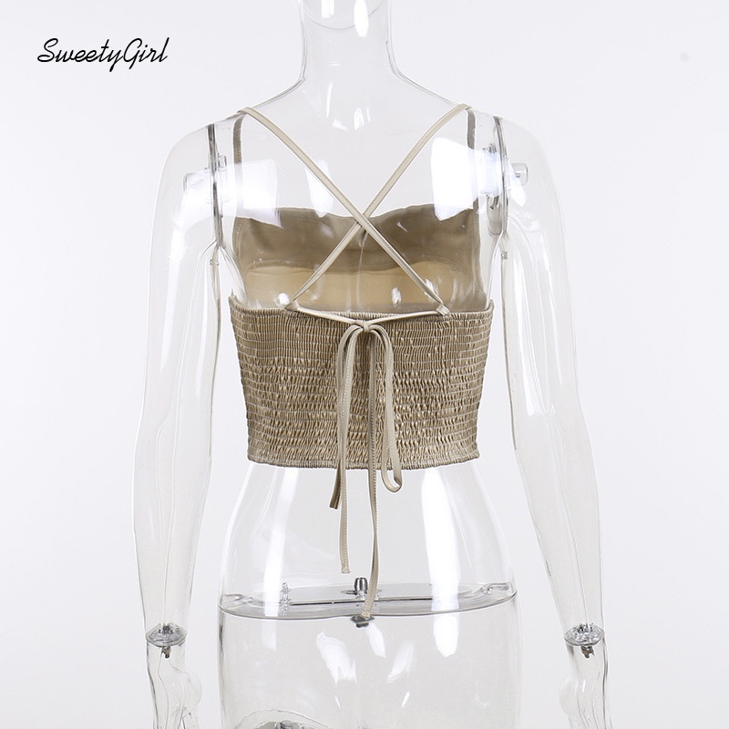 Áo Hai Dây Vải Satin Màu Trơn Thời Trang 2022 Quyến Rũ Cho Nữ