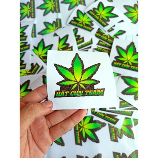 Tem Lá Cây ,Tem Sticker Hất Cùnnnn Team Tem dán xe Trang trí xe máy , ô tô , điện thoại , laptop