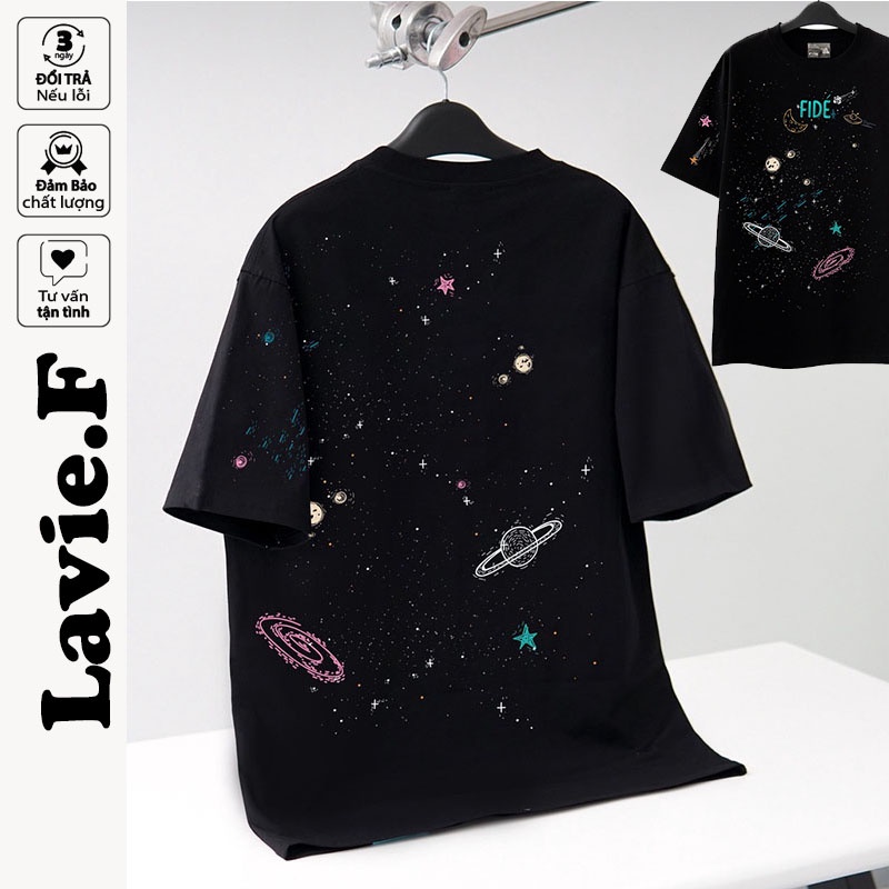 áo thun nam nữ tay lỡ unisex Lavie.F, phông form rộng freesize tee basic thun cotton Z1 | BigBuy360 - bigbuy360.vn