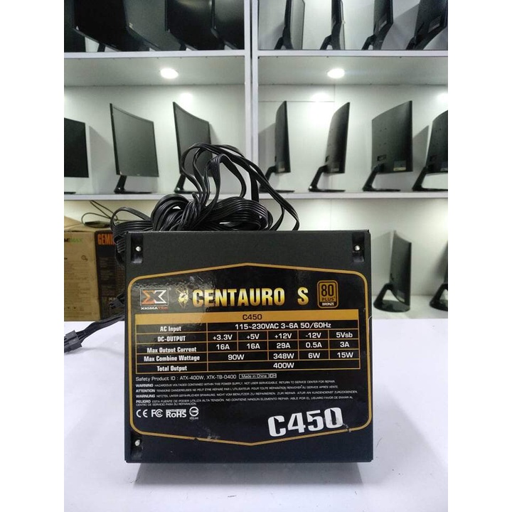 Nguồn Xigmatek X-POWER II 450 - nguồn phụ 8Pin cho card màn hình Bảo hành 3 Tháng