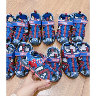 Sandal Spider man bé trai