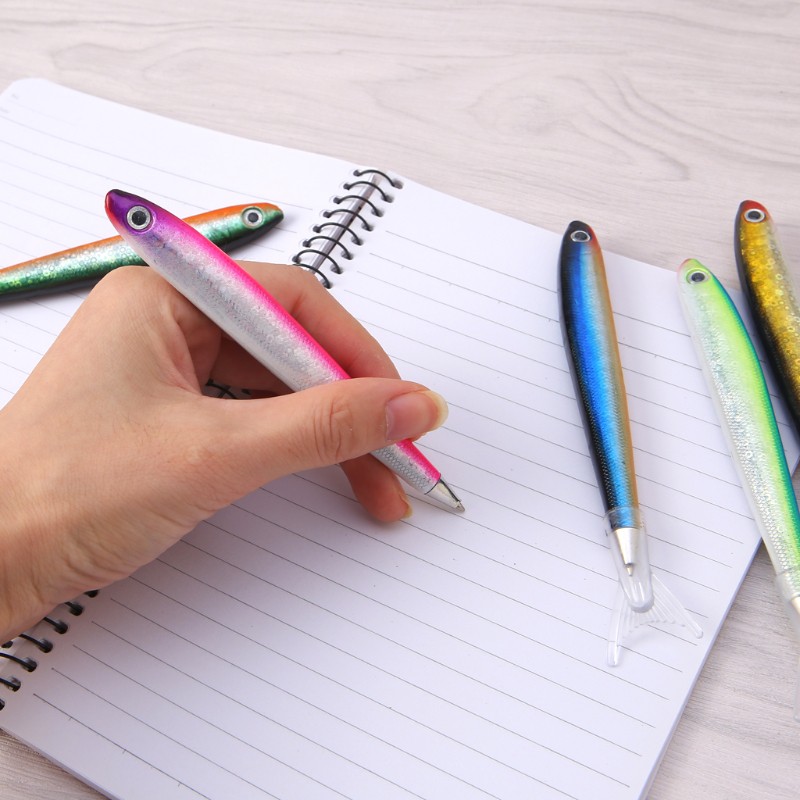 Bút Bi Hình Cá Dễ Thương Ngòi 0.7mm