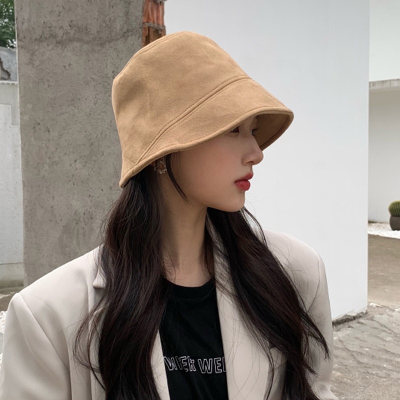 Nón Tai Bèo Da Lộn Màu Sắc Vintage Dành Cho Các Hoạt Động Ngoài Trời