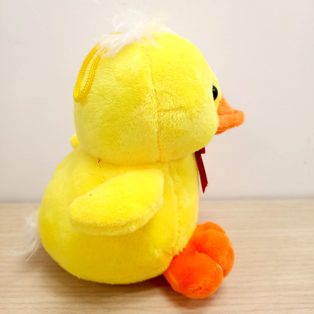 Vịt nhồi bông mini vàng