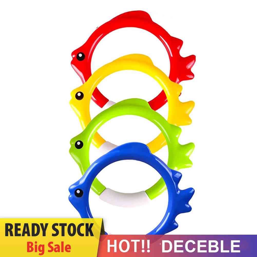 Set 20 Đồ Chơi Ném Vòng Chìm Dưới Nước Dành Cho Trẻ Em