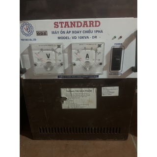 ỔN ÁP STANDARD 10KW DẢI 90-250V HÀNG CŨ