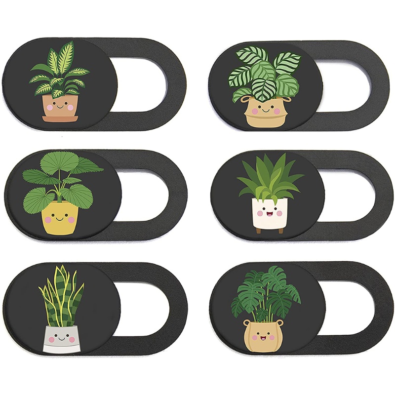 Bộ 6 Phụ Kiện Bảo Vệ Webcam Máy Tính 18X9 5X0 7mm