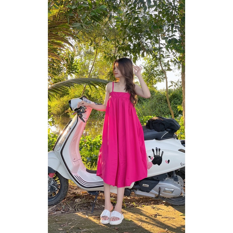 Đầm maxi dáng xoè siêu xinh PLD35