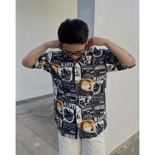 Áo sơ mi nam  LUFFY chất lụa cotton