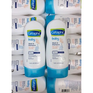Sữa Tắm & Gội Toàn Thân Cho Bé Cetaphil Baby Wash & Shampoo